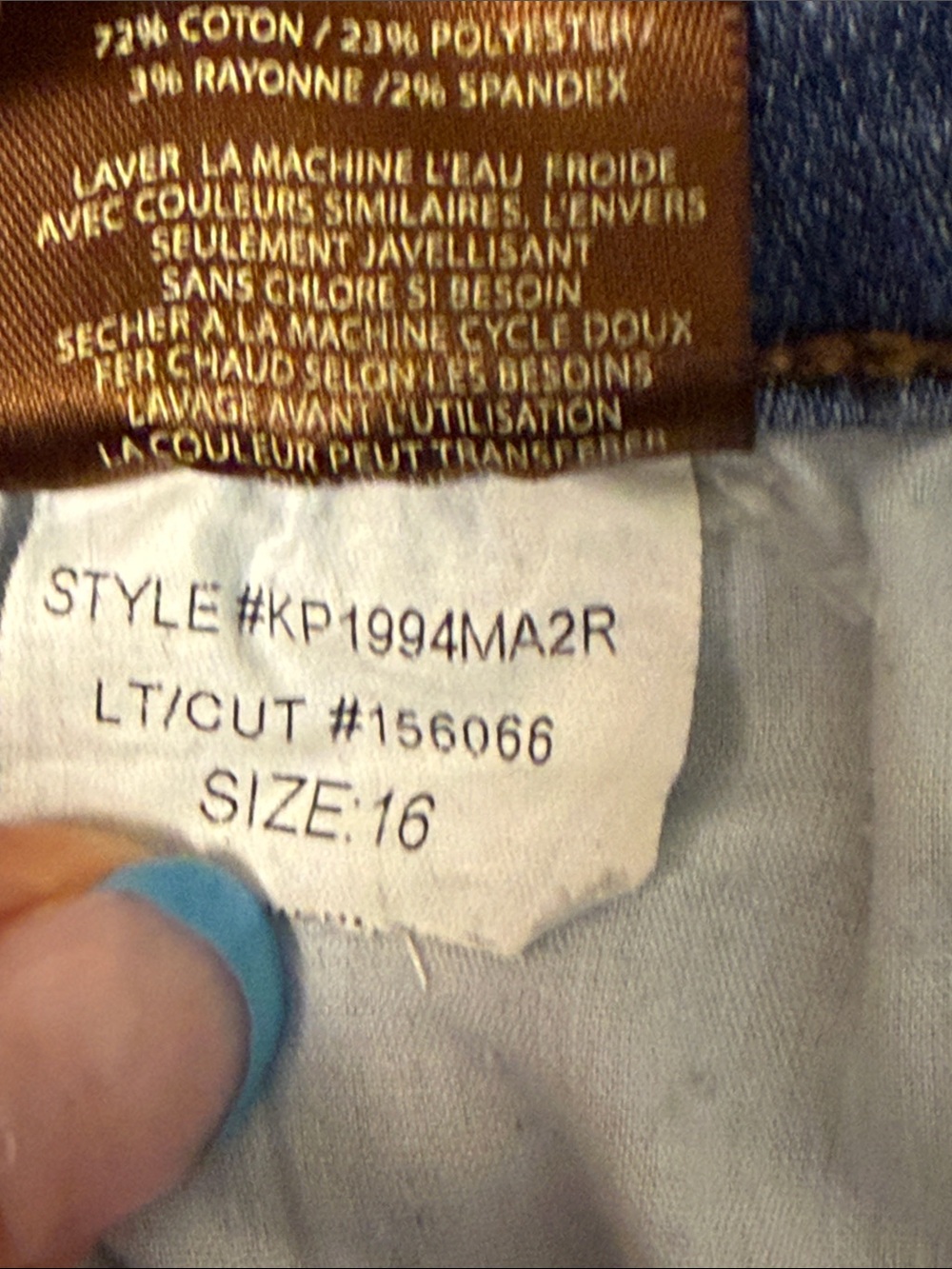 KUT from the Kloth Meg Raw Hem High Waist Wide Leg Jeans Size 16 - Picture 4 of 10